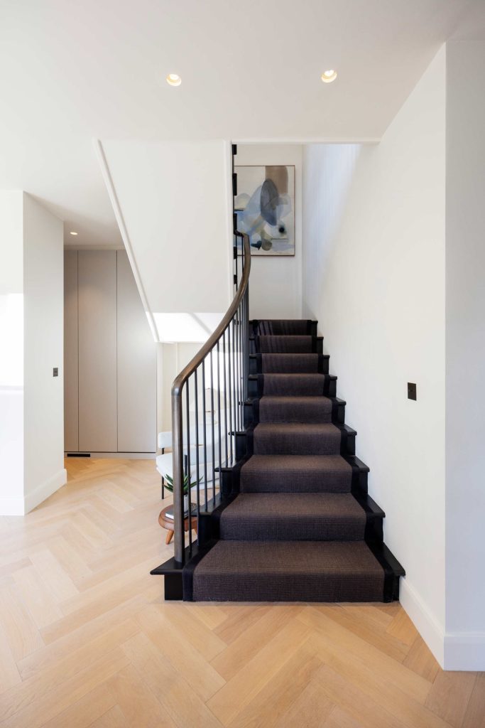 Staircase in Courtyard Oasis