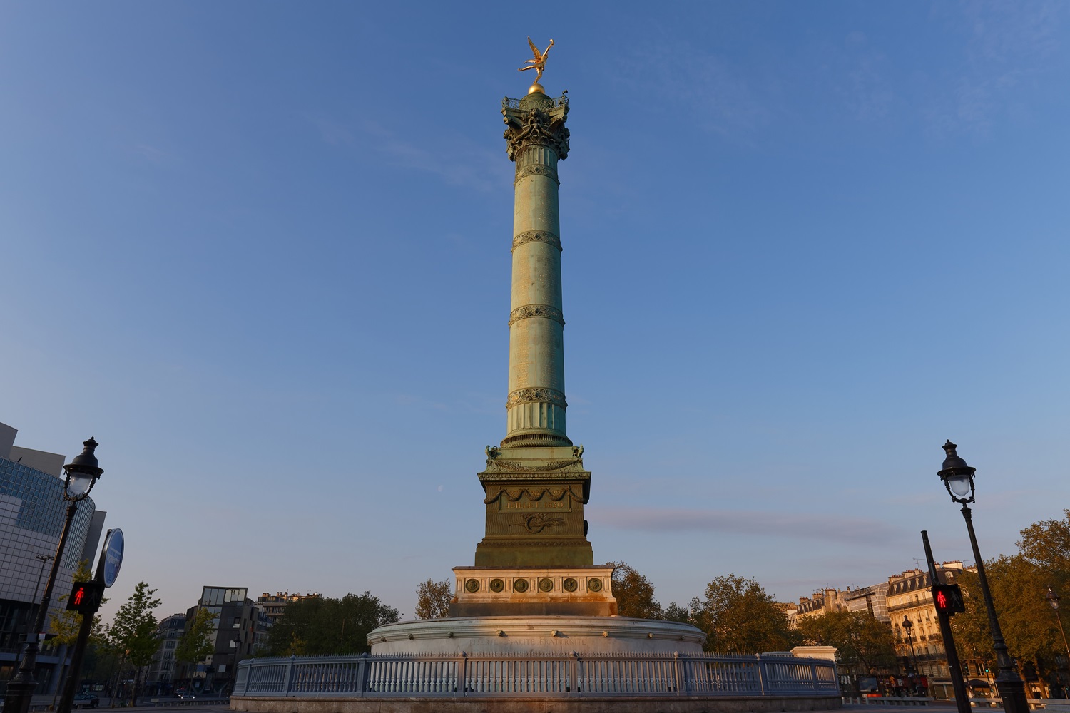 July Column on Bastille square