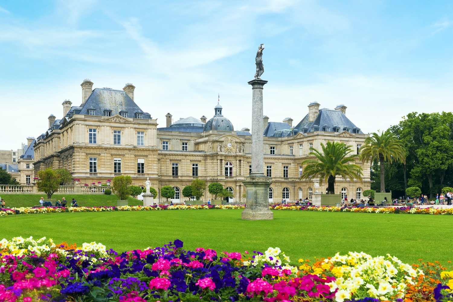 The Luxembourg Garden in Paris